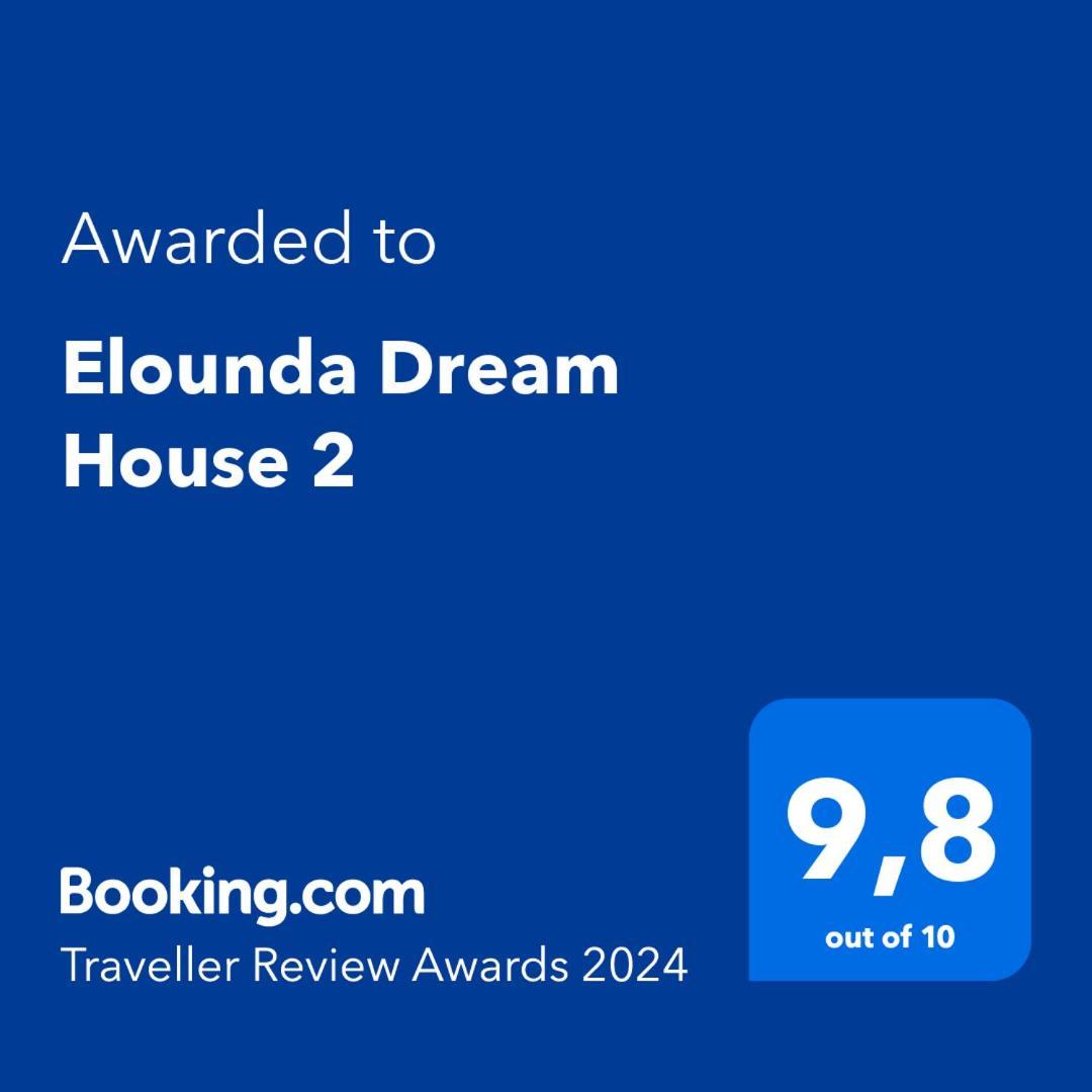 Elounda Dream House 2 Exterior foto
